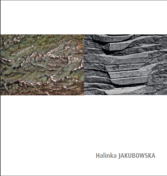 Invitation. Galerie ABC. Halinka Jakubowska. Détails pierre - bronze. Details steen - brons. Illustration. 2014-11-12